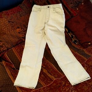 Vintage -Rustler- Straight Fit -White 30x30 -worn-